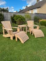 Bearchair stoel Canadese tuinstoel (bear chair) set, Ophalen, Nieuw, Hout