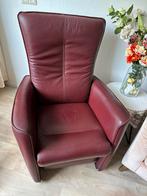 Sta op stoel, Huis en Inrichting, Fauteuils, Leer, Ophalen of Verzenden, Zo goed als nieuw, 50 tot 75 cm