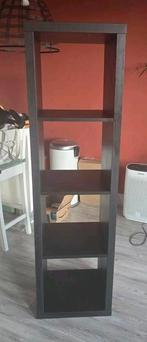 2 kallax kast zwart en 9 drona, Ophalen, Gebruikt, 25 tot 50 cm
