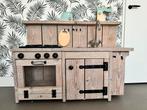 Speelkeuken van steigerhout, Kinderen en Baby's, Speelgoed | Speelkeukens, Ophalen, Gebruikt, Hout, Speelkeuken