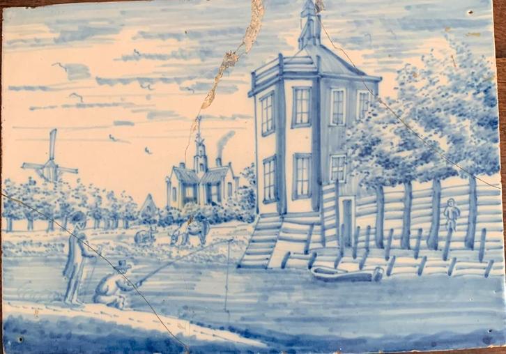 Antieke tegels en bodemvondsten, Antiek en Kunst, Antiek | Wandborden en Tegels, Ophalen of Verzenden