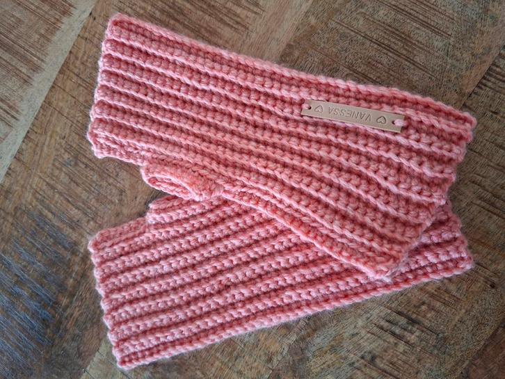 Gehaakte Vingerloze Wanten - Handgemaakt, Kleding | Dames, Mutsen, Sjaals en Handschoenen, Nieuw, Handschoenen, Ophalen of Verzenden