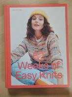 Breiboek: 52 Weeks of Easy Knits, Verzenden, Zo goed als nieuw, Breien, Patroon of Boek