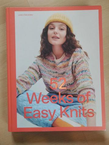 Breiboek: 52 Weeks of Easy Knits beschikbaar voor biedingen
