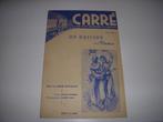 Mooi programmaboekje Carré Amsterdam juni 1951, Verzamelen, Ophalen of Verzenden, Zo goed als nieuw, Gebruiksvoorwerp