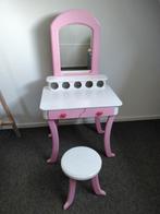Meisjes kaptafel, Huis en Inrichting, Tafels | Kaptafels, Ophalen, Gebruikt, 50 tot 100 cm, Minder dan 100 cm