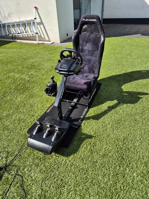 Playseat met logitec g29 stuur. Shifter, seatsliders en mat, Spelcomputers en Games, Spelcomputers | Xbox | Accessoires, Zo goed als nieuw