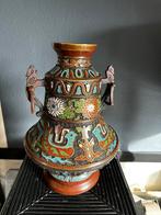 Cloisonne vaas., Ophalen of Verzenden