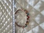 Armband met stenen erin, Ophalen of Verzenden, Zo goed als nieuw, Zilver, Overige materialen
