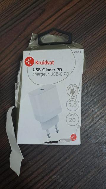 Nieuw! Usb-c lader pd  beschikbaar voor biedingen