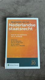 Nederlandse staatsrecht, studie rechtsgeleerdheid, Boeken, Ophalen of Verzenden, Gelezen, Overige niveaus