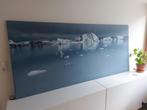 IKEA canvas ijsschotsen 90x200cm, Huis en Inrichting, Woonaccessoires | Schilderijen, Tekeningen en Foto's, Ophalen, 125 cm of meer