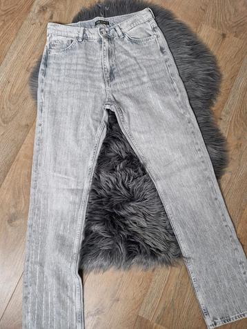 Seven Sisters straight leg jeans glitter | Maat 27