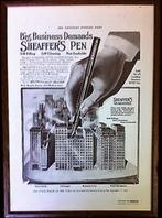 SHEAFFER Historische reclame lijst(limited), Ophalen of Verzenden