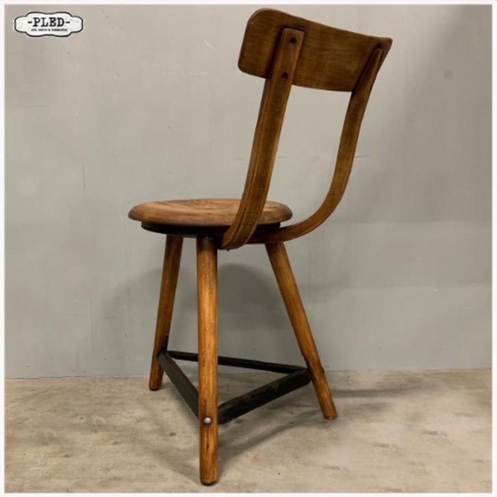 oude Bauhaus werkplaatsstoel van Ama - Vooroorlogs - Mooi!, Antiek en Kunst, Antiek | Meubels | Stoelen en Banken, Ophalen