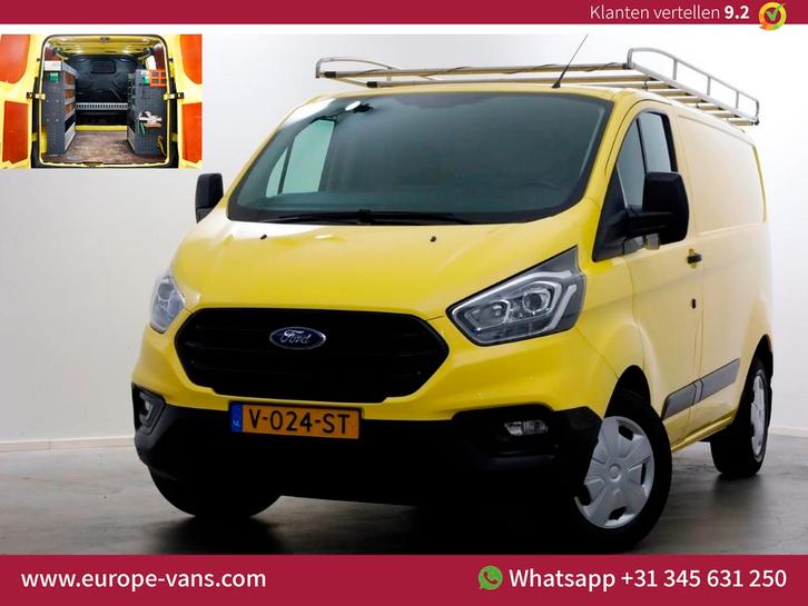Ford Transit Custom 340 2.0 TDCI 130pk E6 L1H1 Trend Airco/I, Auto's, Bestelauto's, Bedrijf, Te koop, ABS, Airconditioning, Alarm