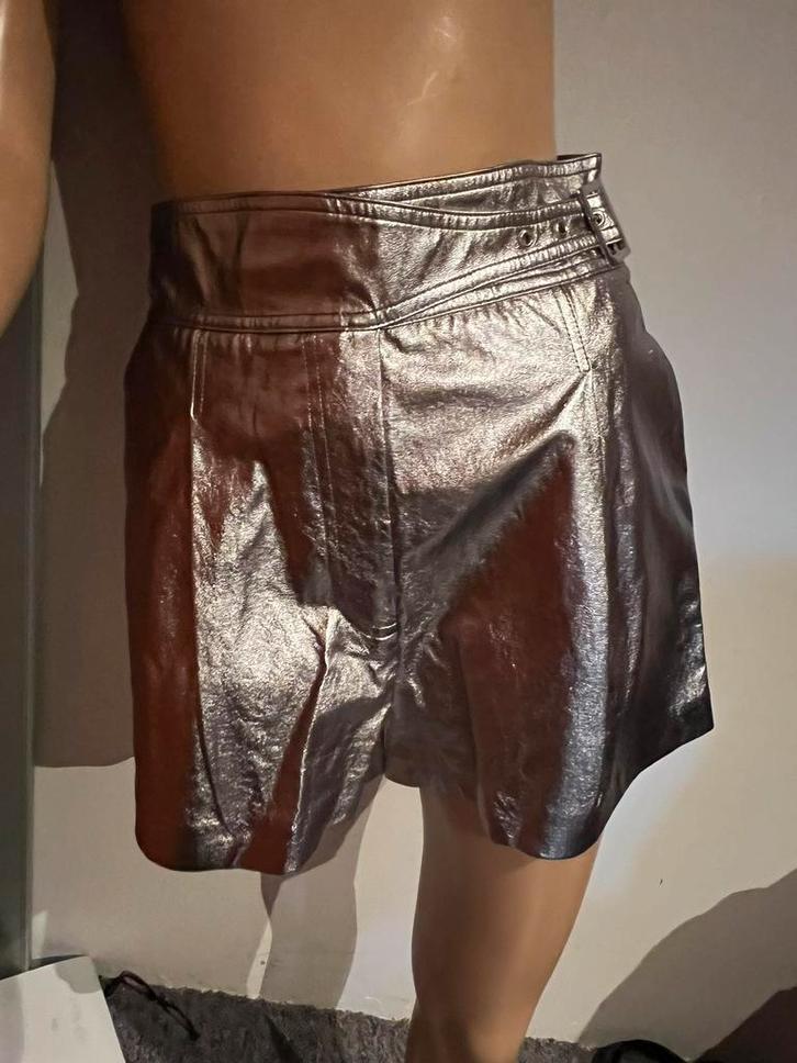 TWINSET broek skai leer maat XS origineel ZGAN, Kleding | Dames, Broeken en Pantalons, Zo goed als nieuw, Maat 34 (XS) of kleiner