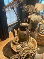 Decoratieve Set met Houten Schaal met Nepalese Pot, Ophalen, Gebruikt