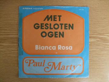 PAUL MARTY    MET GESLOTEN OGEN / BIANCA ROSA  beschikbaar voor biedingen