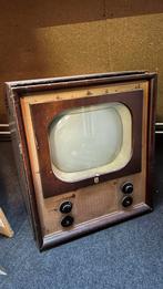 Oude Philips TV "hondenhok" - Vintage Retro, Antiek en Kunst, Antiek | Tv's en Audio, Ophalen