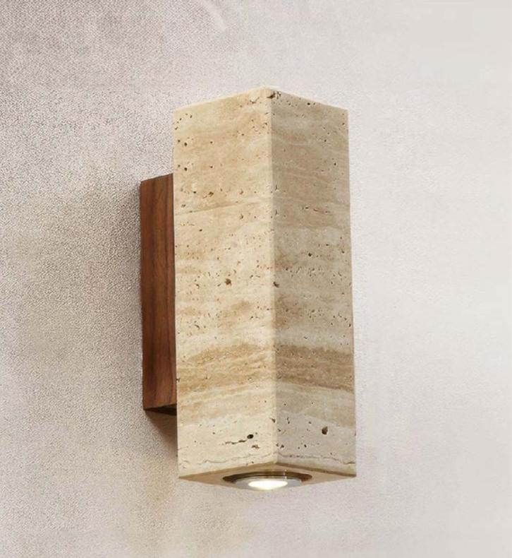 Toine Marmer - Wandlamp, Huis en Inrichting, Lampen | Wandlampen, Nieuw, Hout, Ophalen of Verzenden