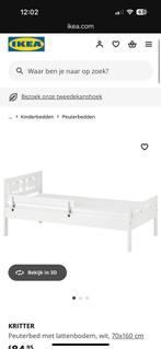 Ikea peuterbed, Ophalen, Zo goed als nieuw, Minder dan 140 cm, 70 tot 85 cm