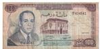 Marokko, 100 Dirhams, 1970, Postzegels en Munten, Bankbiljetten | Afrika, Los biljet, Ophalen of Verzenden, Overige landen