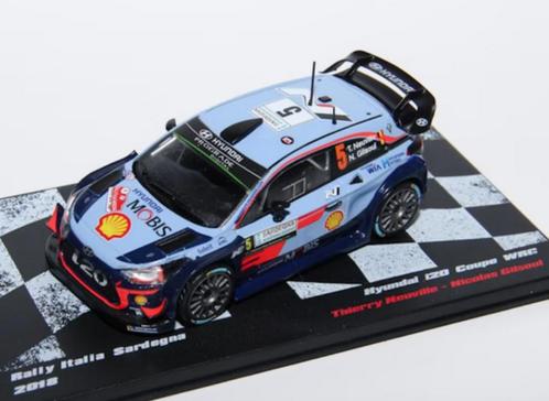 Hyundai i20 Coupe WRC rallye Italia 2018 schaal 1/43 ALTAYA, Hobby en Vrije tijd, Modelauto's | 1:43, Nieuw, Auto, Overige merken
