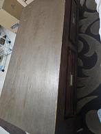 Bijzet tafel, gratis ophalen, Ophalen, Gebruikt, 90 cm, Bruin