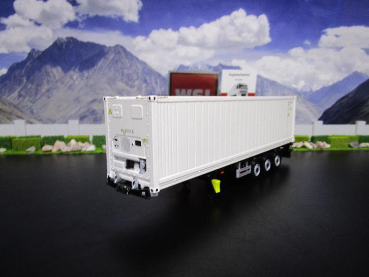 Wsi 03-2051 40FT Reefer  & 03-1010 Container Chassis, Hobby en Vrije tijd, Modelauto's | 1:50, Nieuw, Bus of Vrachtwagen, Wsi