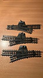 Trix Express 3 soepel werkende handwissel driewegsyst., Hobby en Vrije tijd, Modeltreinen | H0, Gebruikt, Gelijkstroom, Trix, Rails