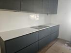 2x aanrechtblad en 2 x achterwand pure white composiet, Huis en Inrichting, Keuken | Keukenelementen, Ophalen, 200 cm of meer