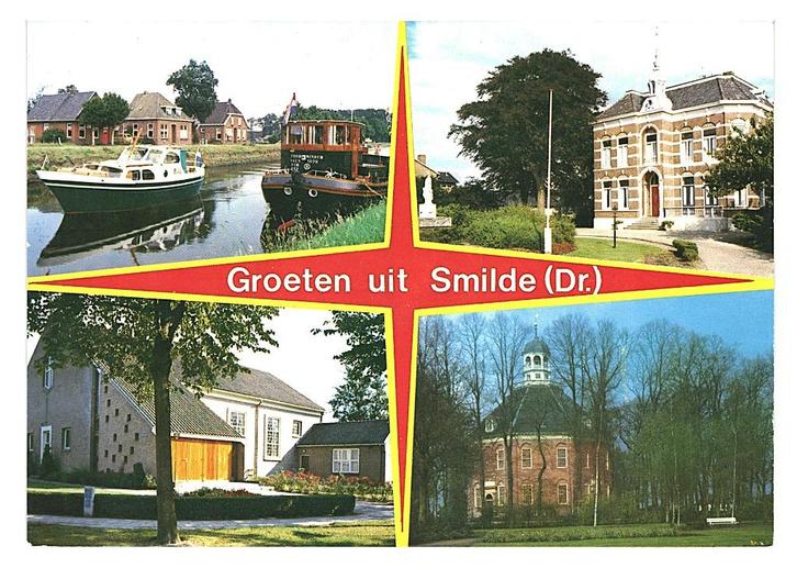 974369	Smilde	Nette oude kaart Onbeschreven, Verzamelen, Ansichtkaarten | Nederland, Ongelopen, Drenthe, Ophalen of Verzenden