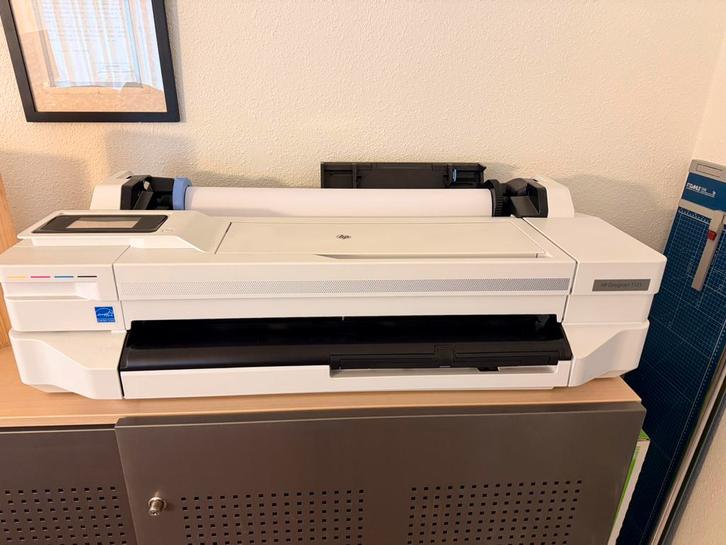 HP Designjet T125, grootformaat plotter in zeer goede staat, Computers en Software, Printers, Zo goed als nieuw, Inkjetprinter