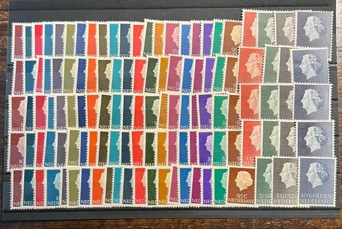 Langlopende series Kon Juliana en Beatrix postfris(5x),, Postzegels en Munten, Postzegels | Nederland, Postfris, Na 1940, Verzenden