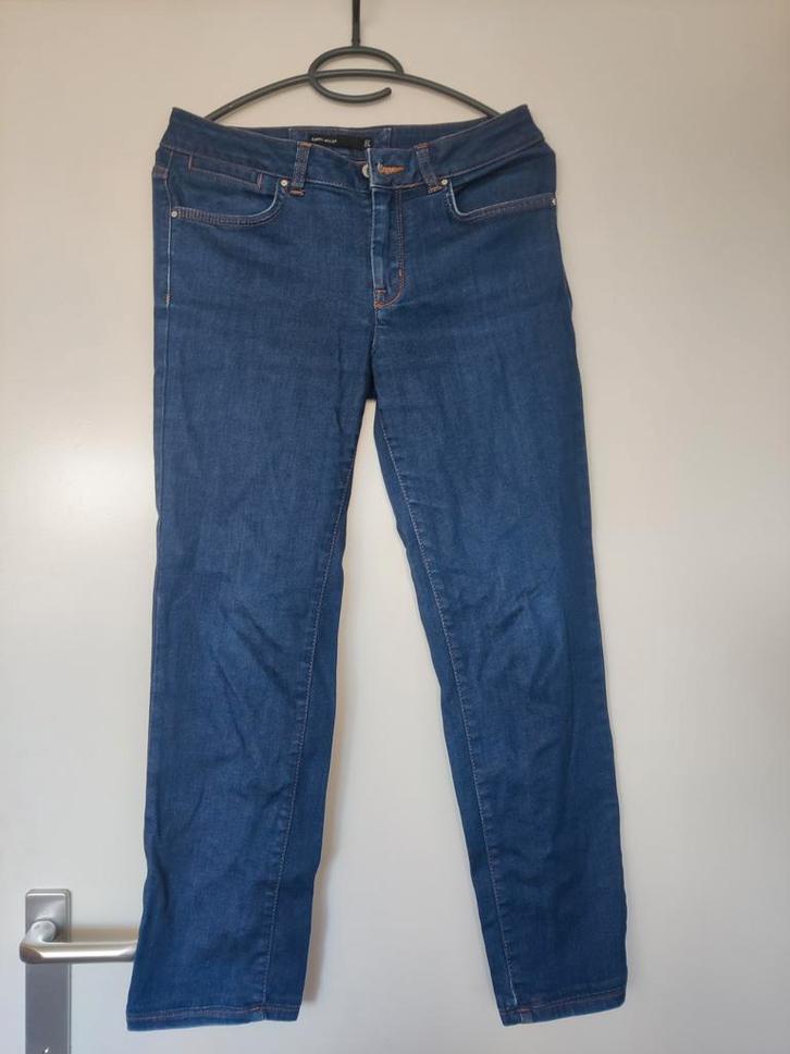 Karen Millen Jeans - Maat W28, Kleding | Dames, Spijkerbroeken en Jeans, Gedragen, W28 - W29 (confectie 36), Blauw, Ophalen of Verzenden