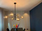 Design Eettafel hanglamp met grote bollen, Huis en Inrichting, Lampen | Hanglampen, Ophalen, Zo goed als nieuw, Glas, 50 tot 75 cm