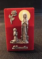 Vintage Religieus Lourdes Plaquette of muurhanger, Antiek en Kunst, Antiek | Religie, Verzenden