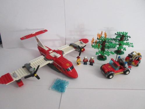 4209, Blusvliegtuig brandweer Fire plane  Verzenden mogelijk, Kinderen en Baby's, Speelgoed | Duplo en Lego, Zo goed als nieuw