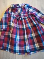 Jurkje met lange mouwen, rood / wit / donkerblauw geblokt, Kinderen en Baby's, Babykleding | Maat 74, Ophalen of Verzenden, Nieuw