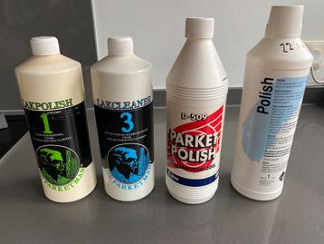 Onderhoud Parket etc Polish en Cleaner zo goed als nieuw beschikbaar voor biedingen
