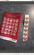 2 kaarten en 73 losse spaarzegels Boons markt mcd coop, Ophalen of Verzenden, Koffie of Thee, Zegels, Bonnen of Punten