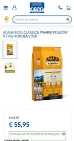 Te koop, 9 kilo Acana hondenvoer, Dieren en Toebehoren, Ophalen of Verzenden, Hond