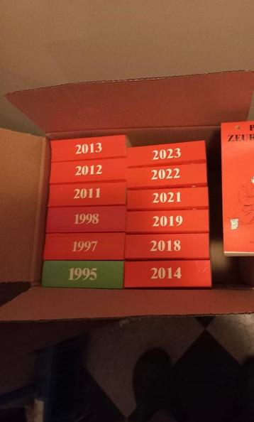 Peter’s zeurkalenders beschikbaar voor biedingen