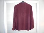 Erfo blouse donker rood maat 46, Kleding | Dames, Erfo, Maat 46/48 (XL) of groter, Ophalen of Verzenden, Zo goed als nieuw