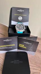 Aeromeister horloge, Sieraden, Tassen en Uiterlijk, Horloges | Heren, Overige merken, Staal, Polshorloge, Ophalen of Verzenden