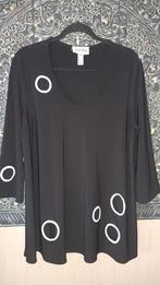 Joseph Ribkoff Tuniek Maat 42 Zwart/Wit, Kleding | Dames, Zwart, Maat 42/44 (L), Joseph Ribkoff, Ophalen of Verzenden