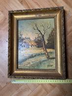 Winterlandschap Boerderij, Ophalen