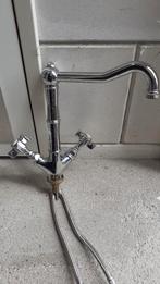 Italiaanse design keukenkraan Nicolazzi, Doe-het-zelf en Verbouw, Sanitair, Ophalen of Verzenden, Zo goed als nieuw, Rvs, Kraan