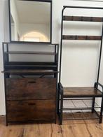Mooie hal set: kapstok met spiegel en schoenenkast, Huis en Inrichting, Woonaccessoires | Kapstokken, Ophalen of Verzenden, Zo goed als nieuw